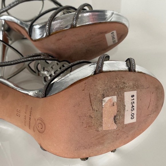 Alexander McQueen Open Toe Celtic Knot Heels 36 - Picture 11 of 12